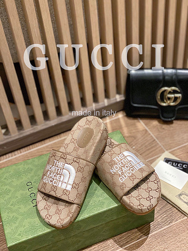 Gucci 2022 spring and summer new couple model electric embroidery thick sole slippers 35-45_-1ebd907b